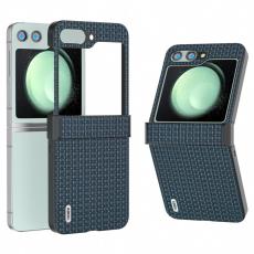 ABEEL - ABEEL Samsung Galaxy Z Flip5 Fodral PU L&auml;der + H&aring;rd PC Bl&aring;