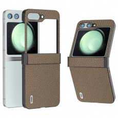 ABEEL - ABEEL Samsung Galaxy Z Flip5 Slim Skal Hinge Skydd Khaki