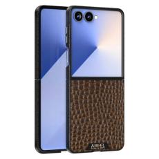 ABEEL - ABEEL Samsung Galaxy Z Flip7 Fodral MagSafe Krokodilkaffe