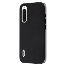 ABEEL - ABEEL Sony Xperia 10 V Fodral i äkta läder - Svart