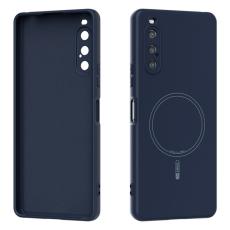ABEEL - ABEEL Sony Xperia 10 V Skal MagSafe Liquid Silicone Mörkblå