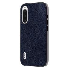 ABEEL - ABEEL Sony Xperia 10 V Skal Retro Litchi Textur Blå