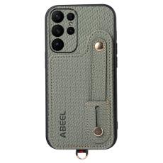 ABEEL - ABEEL Style 03 Kickstand Fodral för Samsung Galaxy S23 Ultra Grön