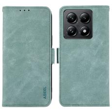 ABEEL - ABEEL Xiaomi 14T Skal PU Läder Folio Ställ Baby Blue