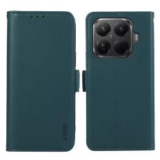 ABEEL - ABEEL Xiaomi 15T Pro Skal Läder med RFID Skydd - Grön