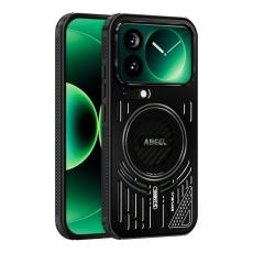 ABEEL - ABEEL Xiaomi 17 Pro Magnetisk Kylskal MagSafe TPU PC Aluminium Svart