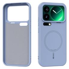 ABEEL - ABEEL Xiaomi 17 Pro Max Skal MagSafe Liquid Silicone Sky Blue