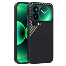 ABEEL - ABEEL Xiaomi 17 Pro Skal MagSafe Kolfiber Svart/Silver