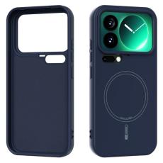 ABEEL - ABEEL Xiaomi 17 Pro Skal MagSafe Liquid Silicone Mörkblå