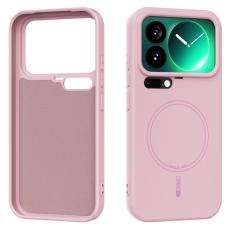 ABEEL - ABEEL Xiaomi 17 Pro Skal MagSafe Liquid Silicone - Rosa