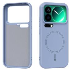 ABEEL - ABEEL Xiaomi 17 Pro Skal MagSafe Sky Blue Liquid Silicone