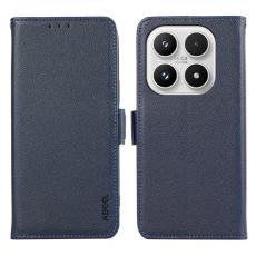 ABEEL - ABEEL Xiaomi 17 Skal Litchi Textur Läder RFID Blocker - Blå