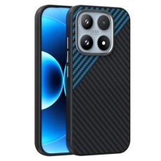 ABEEL - ABEEL Xiaomi 17 Skal MagSafe Kompatibel Kolfiber Svart/Blå