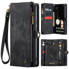 Caseme - CASEME 008 Fodral till Google Pixel 9a i l&auml;der med rem - Svart