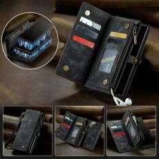 Caseme - CASEME 008 Multi-funktionell 2-i-1 Plånbok Samsung Galaxy Note20 - Svart