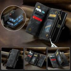 Caseme - CASEME 008 Wallet Vintage PU Leather Fodral Samsung Galaxy S20 Plus - Svart