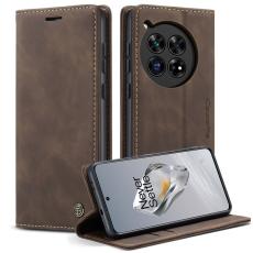 Caseme - CASEME 013 OnePlus 12 5G Skal Business Stil med Kortfack - Kaffe