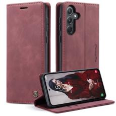 Caseme - CASEME 013 Series Samsung Galaxy A35 5G Skal Magnetisk Röd