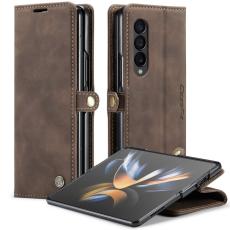 Caseme - CASEME 013 Series Samsung Galaxy Z Fold4 Fodral - Kaffe