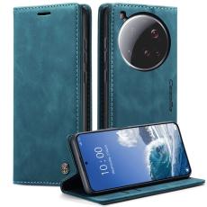 Caseme - CASEME 013 Series Xiaomi 15 Ultra Wallet Case PU Läder Blå