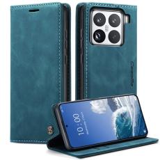 Caseme - CASEME 013 Wallet Case för Xiaomi 15 Pro i PU-läder - Blå