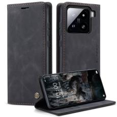 Caseme - CASEME 013 Xiaomi 15 Wallet Case PU Läder Fodral - Svart