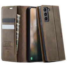 Caseme - CASEME 033 Series Fodral för Samsung Galaxy S21 5G - Kaffe