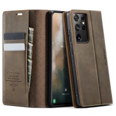 Caseme - CASEME 033 Skal för Samsung Galaxy S21 Ultra 5G - Kaffe