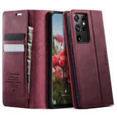 Caseme - CASEME 033 Skal till Samsung Galaxy S21 Ultra 5G - Röd