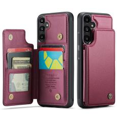 Caseme - CASEME C22 Fodral f&ouml;r Samsung Galaxy A36 5G med RFID R&ouml;d