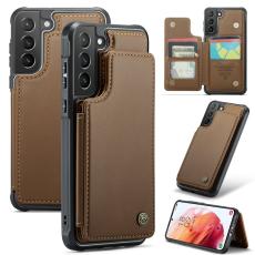 Caseme - CASEME C22 Fodral f&ouml;r Samsung Galaxy S21+ 5G - Brun