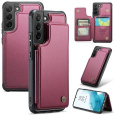 Caseme - CASEME C22 Fodral för Samsung Galaxy S22 5G - Röd