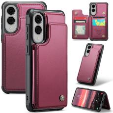 Caseme - CASEME C22 Fodral för Samsung Galaxy S25 Edge - Röd