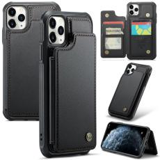 Caseme - CASEME C22 iPhone 11 Pro Max Fodral Läder med RFID - Svart