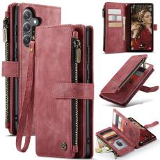 Caseme - CASEME C30 Fodral f&ouml;r Samsung Galaxy S23 FE med Rem - R&ouml;d