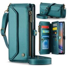 Caseme - CASEME C36 Läderfodral för Samsung Galaxy A34 5G - Grön