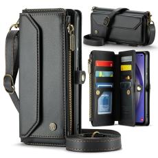 Caseme - CASEME C36 Läderfodral för Samsung Galaxy A54 5G - Svart