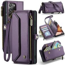 Caseme - CASEME C36 Läderfodral för Samsung Galaxy Note20 Ultra - Lila
