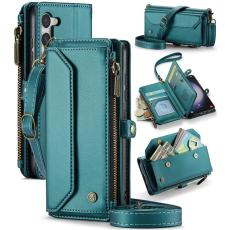 Caseme - CASEME C36 Läderfodral för Samsung Galaxy S23 - Grön