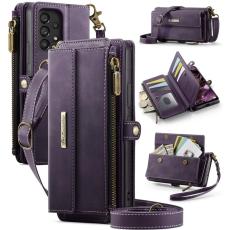 Caseme - CASEME C39 Fodral för Samsung Galaxy A53 5G Lila med RFID