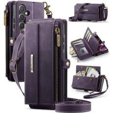 Caseme - CASEME C39 Fodral till Samsung Galaxy A55 5G Lila med RFID