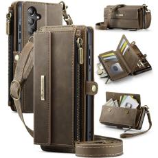 Caseme - CASEME C39 Samsung Galaxy A16 5G Fodral Läder Brun