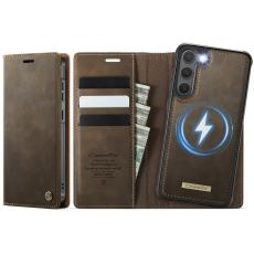 Caseme - CASEME C49 Fodral för Samsung Galaxy S23 MagSafe Kaffe