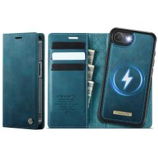 Caseme - CASEME C49 iPhone 16e Skal MagSafe RFID Läder Grön