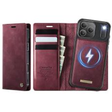 Caseme - CASEME C49 iPhone 17 Pro Skal MagSafe RFID Blocker Röd