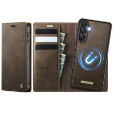 Caseme - CASEME C49 Magnetiskt Fodral till Samsung Galaxy A16 5G - Kaffe