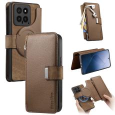 CASENEO - CASENEO MW-02 Xiaomi 14 Läderfodral Magnetisk Brun