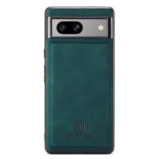 DG.MING - DG.MING Google Pixel 7a Skal PC TPU PU Läder - Grön