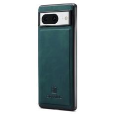 DG.MING - DG.MING Google Pixel 8 Skal PU L&auml;der Coated PC+TPU Gr&ouml;n