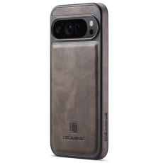DG.MING - DG.MING Google Pixel 9 Pro XL Skal Anti-Drop Läder Kaffe
